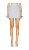 Clea Archer Fluffy Skirt In Slate