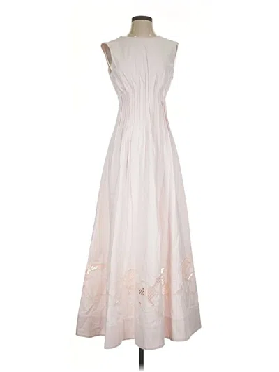 Pre-owned Clea Cocktail Dress In Ivory