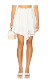 Clea Josita Mini Skirt In White