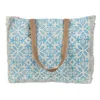 Clea Ray Women's Pattern Tote Bag In Blue In Blue