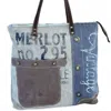 Clea Ray Women's Vintage Merlot Tote Bag In Beige/brown/gray In Multi