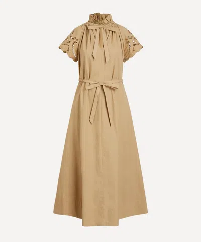 Clea Women's Amaretti Reversible Dress In Brown
