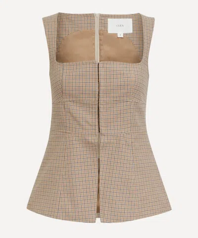 Clea Women's Delfina Check Top