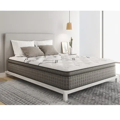 Clean Design Home Cabana 12" Medium Pillow Top Hybrid Mattress