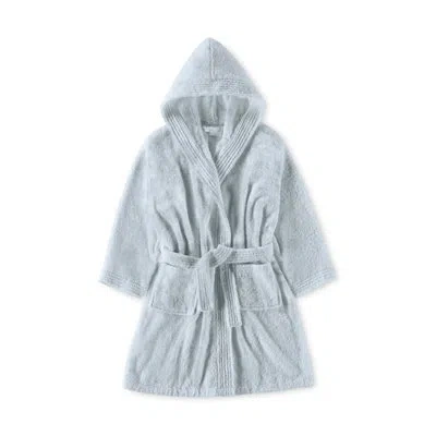 Clean Design Home Cdh X Martex Youth Hooded Bath Robe In Blue