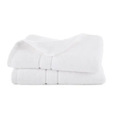 Clean Design Home X Martex 100% Cotton Anti-allergen Hand Towel Set In White