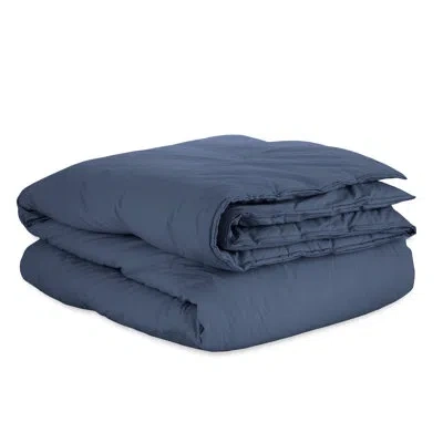 Clean Design Home X Martex T300 Percale Duvet Set In Navy