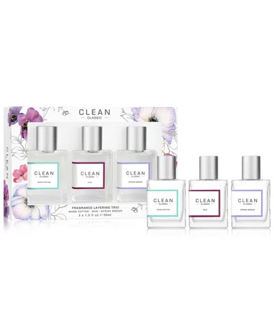 Clean Fragrance 3-pc. Classic Eau De Parfum Layering Set In No Color