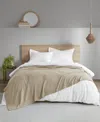 Clean Spaces Gauze Blanket, Full/queen In Tan