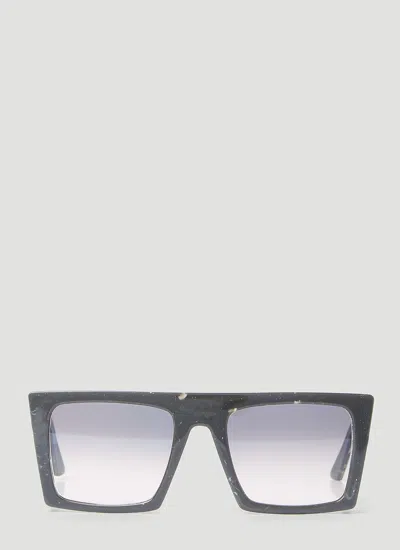 Clean Waves Type 3 Tall Marbled Sunglasses In Grey