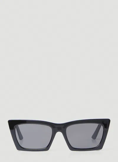 Clean Waves Type 4 Cat Eye Sunglasses In Black