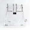 Clearly Handbags The Blair Backpack In Grey In Multi