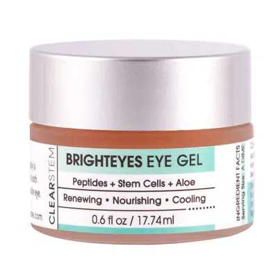 Clearstem Skincare Brighteyes Eye Gel In Brown/green/orange