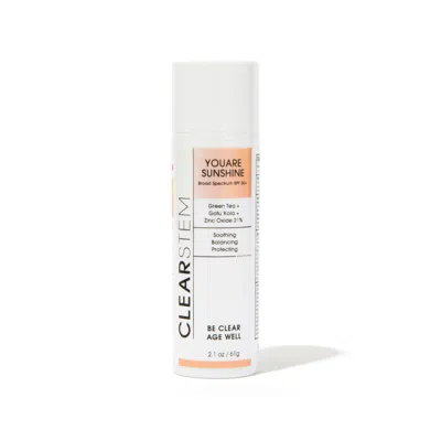 Clearstem Skincare Brown Youaresunshine Sheer Broad-spectrum Sunscreen