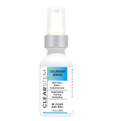 Clearstem Skincare Cellrenew Collagen Stem Cell Serum In Brown/green/pink