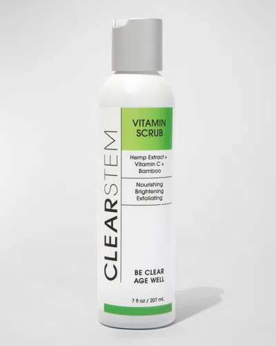 Clearstem Skincare Vitaminscrub Facial Scrub With Bamboo, Hemp, And Vitamin C - 7 Oz.