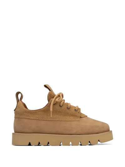 Clearweather Wampa Deux Lo Platform Sneakers In Brown