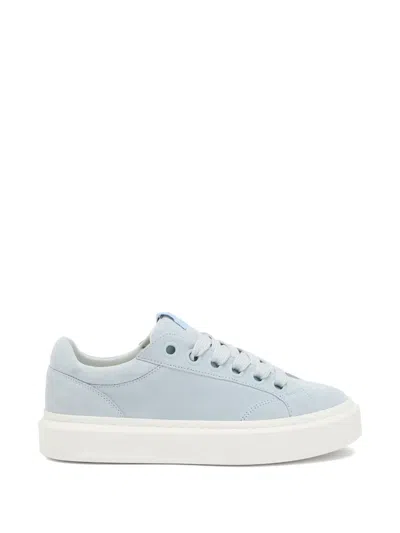 Cleens Ace Suede Sneakers In Blue