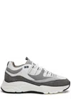 Cleens Aero Runner Panelled Mesh Sneakers In Grey