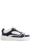 Cleens Essential Skate Evo Panelled Mesh Sneakers In Navy