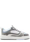 Cleens Essential Skate Panelled Mesh Sneakers In Blue
