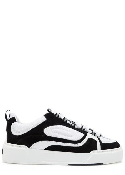 Cleens Essential Skate Panelled Trainers In White