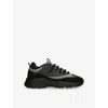 Cleens Aero Runner Panelled Mesh Sneakers In Black
