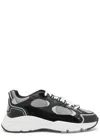 Cleens Pulse Runner Panelled Mesh Sneakers In Grey
