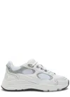 Cleens Pulse Runner Panelled Mesh Sneakers In White