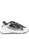 Cleens Pulse Runner Panelled Mesh Sneakers In Multi