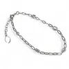Clemence Wren Women's Asymmetric Gemstone Bracelet - Silver