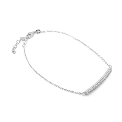 Clemence Wren Women's Gemstone Bracelet - Silver