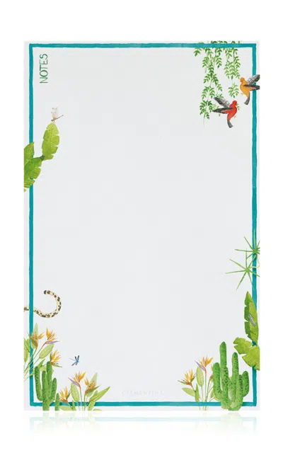 Clementina Sketchbook Tropical Escape Notepad In Multi
