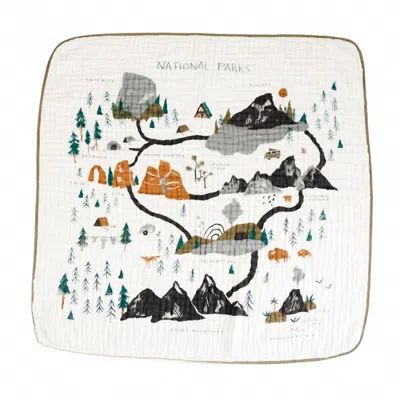 Clementine National Parks Quilt In Green