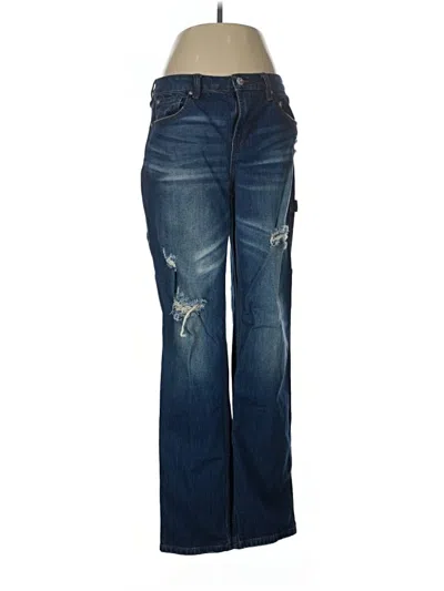 Pre-owned Cleo + Wolf Jeans In Blue