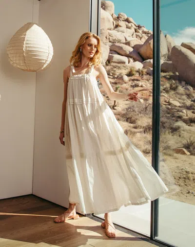 Cleobella Abigail Ankle Dress In White