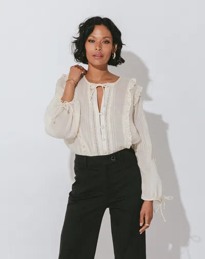 Cleobella Alessi Blouse In Neutral
