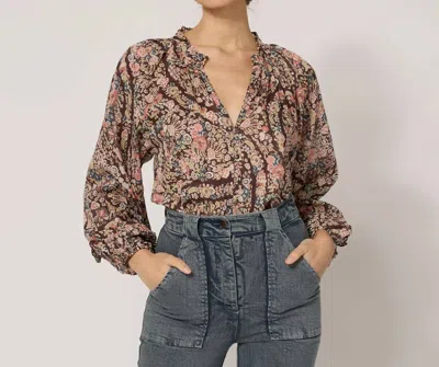 Cleobella Alicia Blouse In Divina In Multi