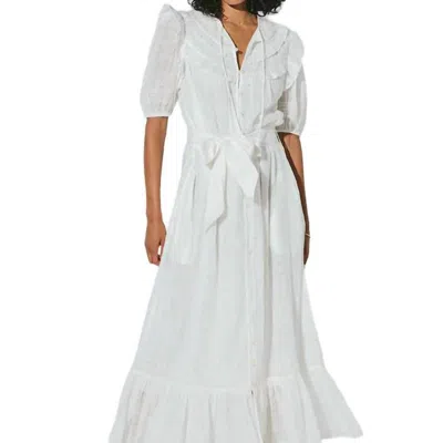 Cleobella Aliza Ankle Dress In White