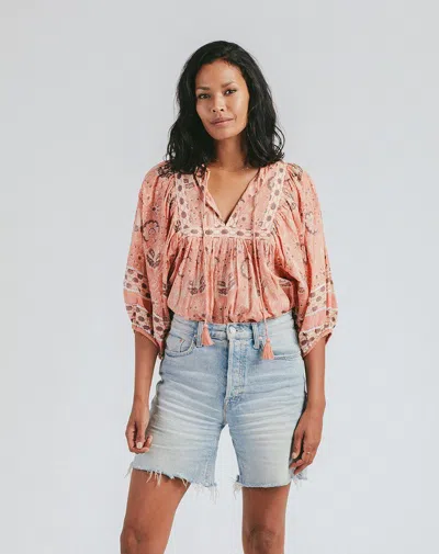 Cleobella Amarilis Blouse In Gold