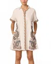 Cleobella Anahita Mini Dress In Veneto Paisley In Multi
