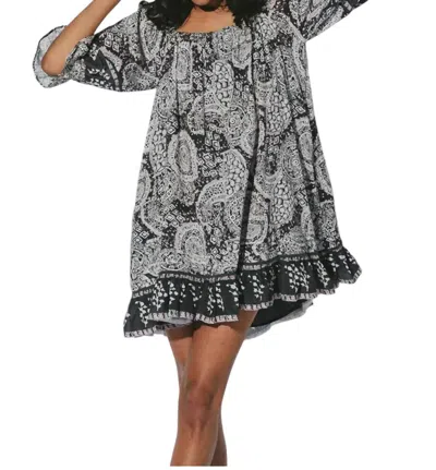 Cleobella Anila Mini Dress In Geo Print In Multi