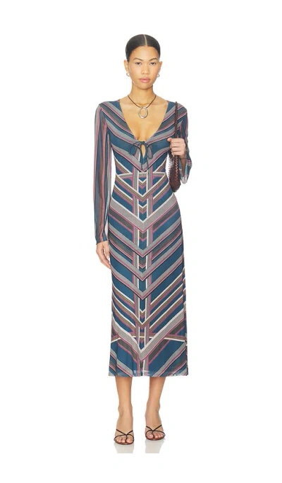 Cleobella Anisa Cover Up Dress In Gustavia Print