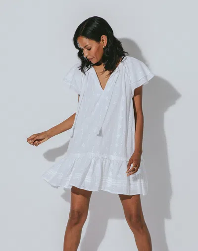 Cleobella April Mini Dress In Blue
