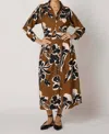 Cleobella Arabella Midi Dress In Smoked Clover
