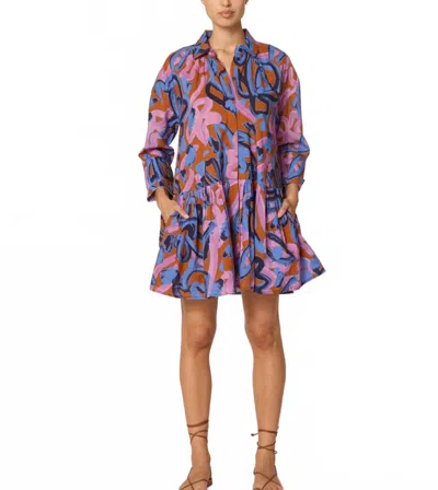 Cleobella Audrey Mini Dress In Fresco In Multi