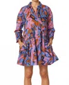 Cleobella Audrey Mini Dress In Fresco In Multi
