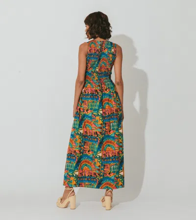 Cleobella Ayanna Ankle Dress | Paradiso In Multi