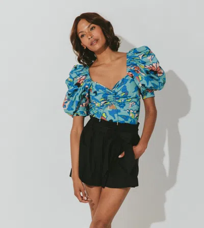 Cleobella Ayla Top In Blue