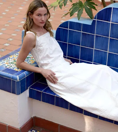 Cleobella Aylin Midi Skirt | Ivory In White